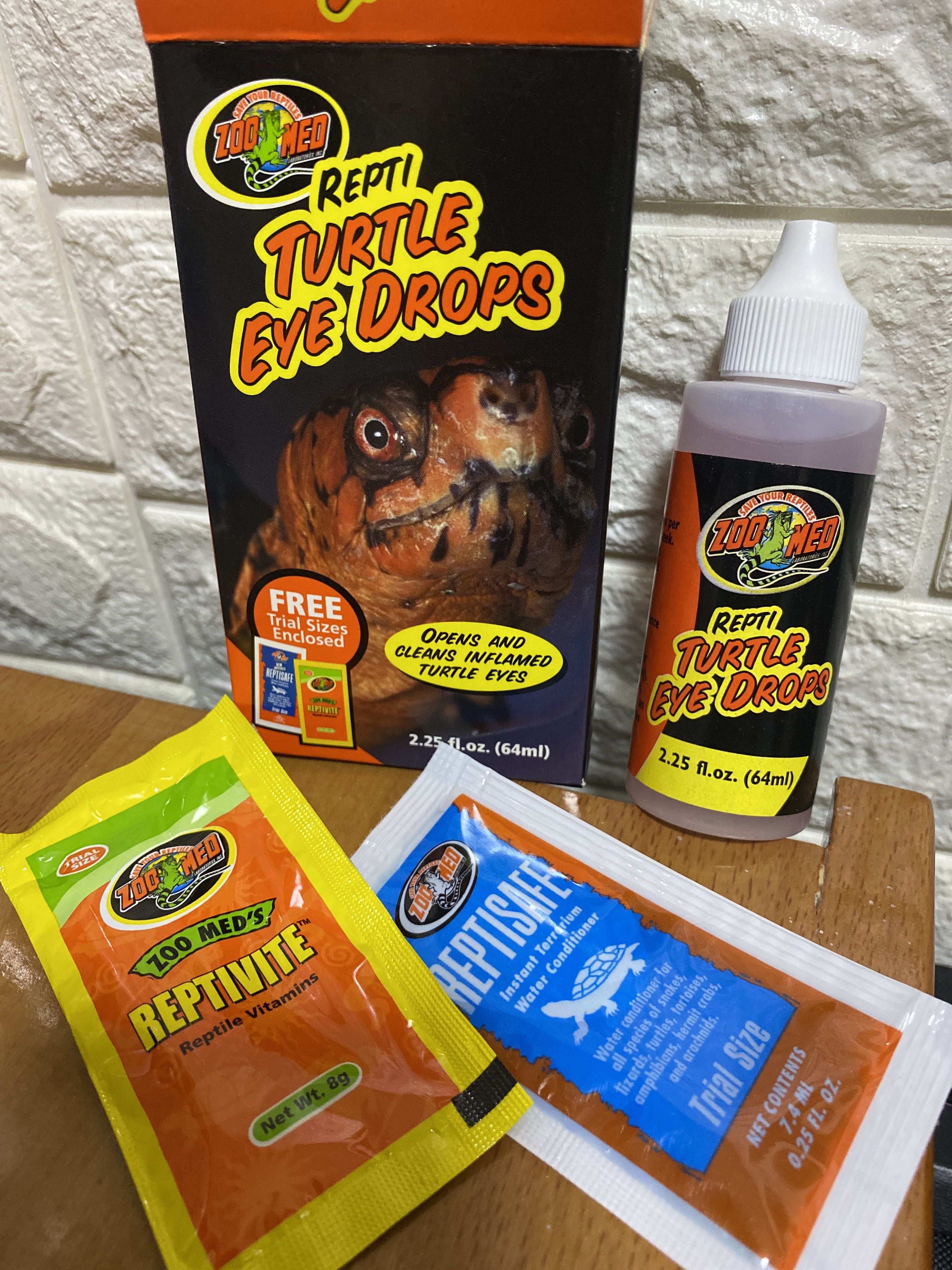 Repti turtle hotsell eye drops