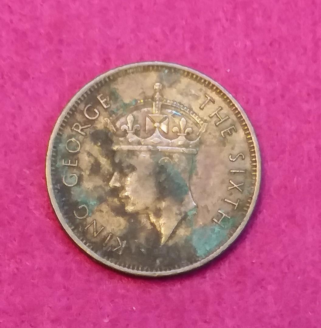 香港1948年一毫子硬幣(119), 興趣及遊戲, 收藏品及紀念品, 錢幣- Carousell