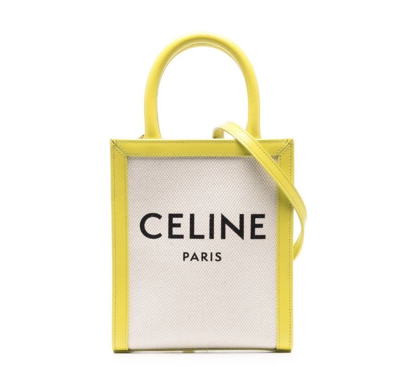 2022 春夏新款Celine mini vertical cabas bag, 名牌, 手袋及銀包 