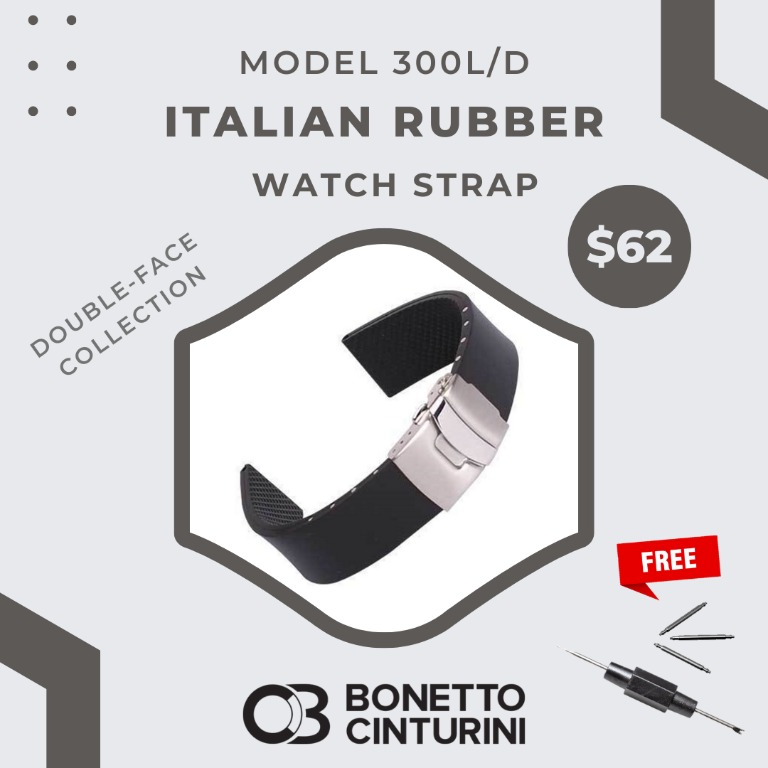 Bonetto cinturini rubber clearance