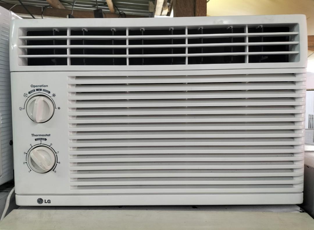 2nd hand LG .75hp manual type ( R410a ) inverter grade, TV & Home