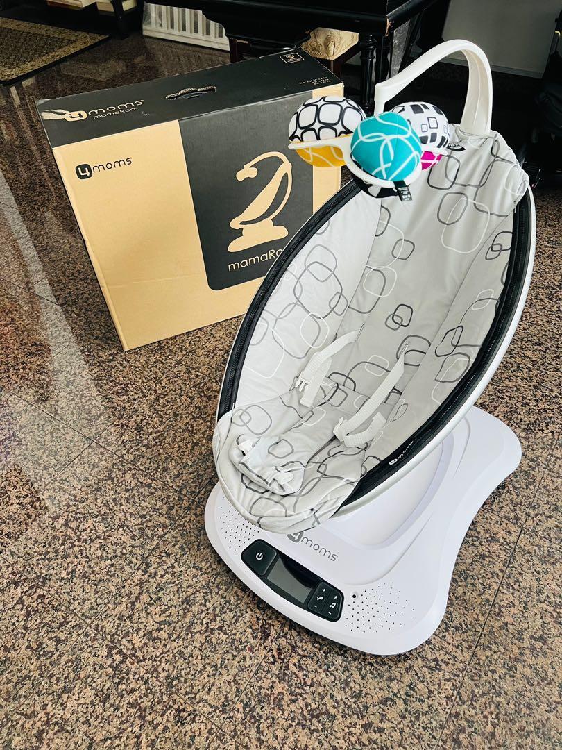 Silver plush best sale mamaroo