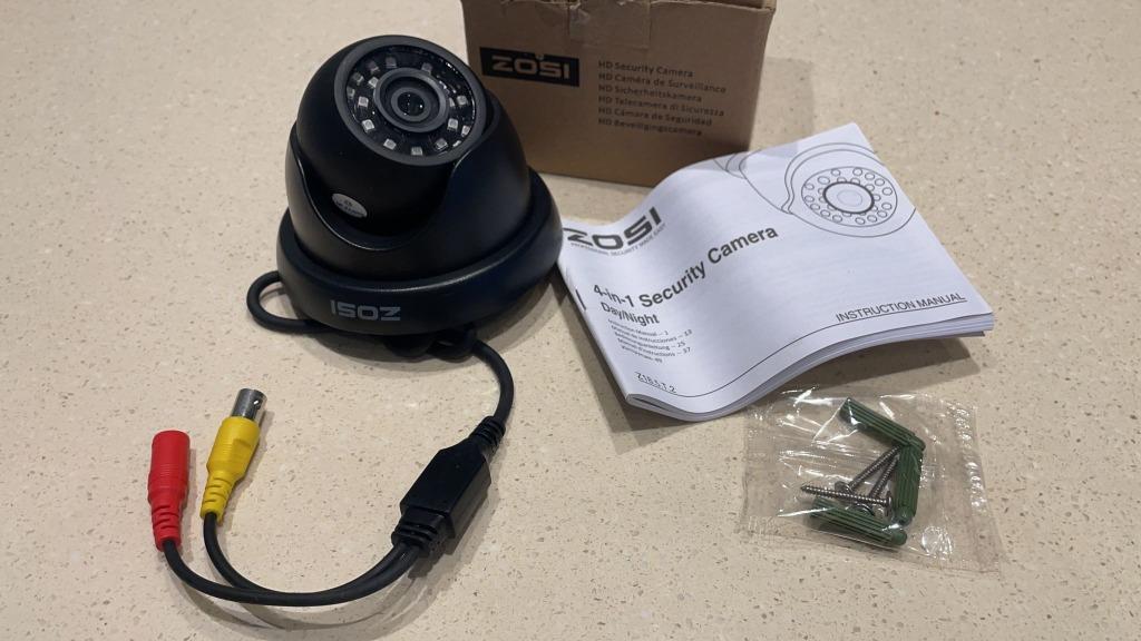 ZOSI Security Camera How To Install A Dome Camera And