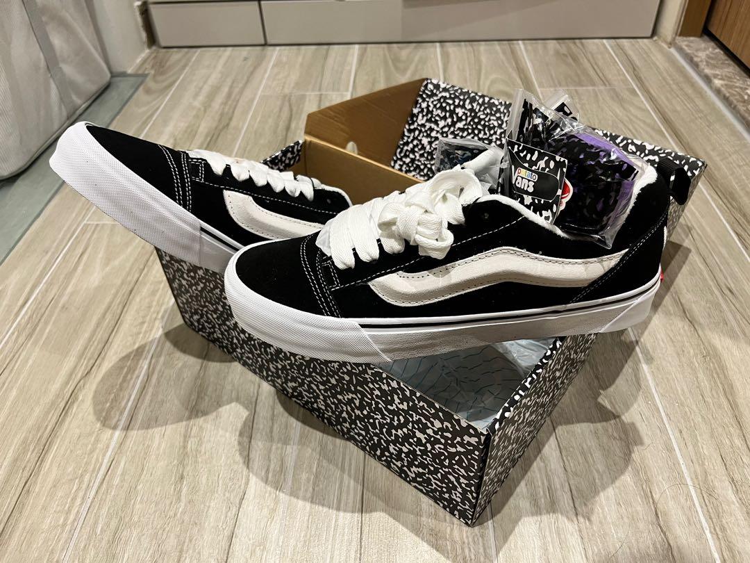 Vans Imran Potato Knu Skool Vr3 Size 11 Black White VN0A7Q5JB3P