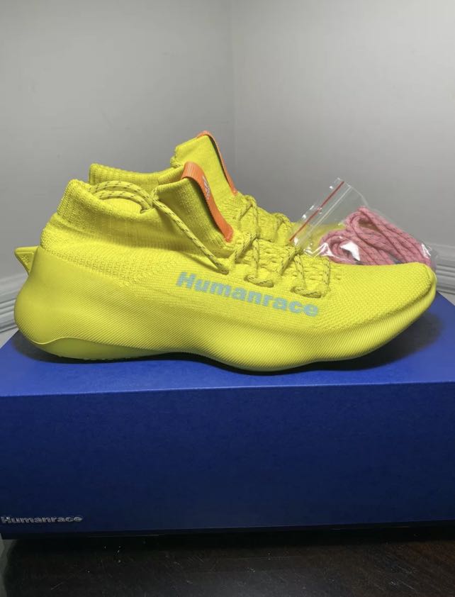 adidas Humanrace Sichona “Shock Yellow”, Men's Fashion, Footwear, Sneakers  on Carousell