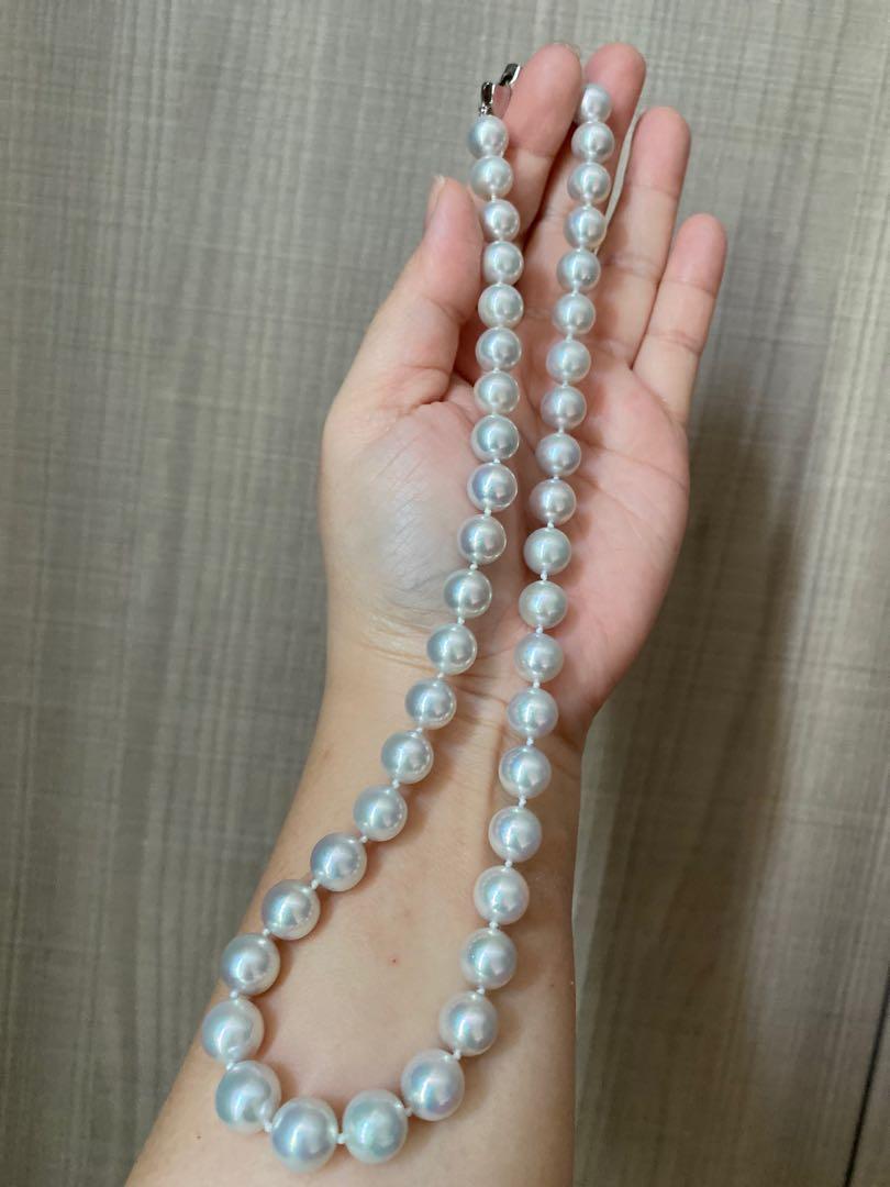 Akoya pearl necklace Luxury Accessories on Carousell