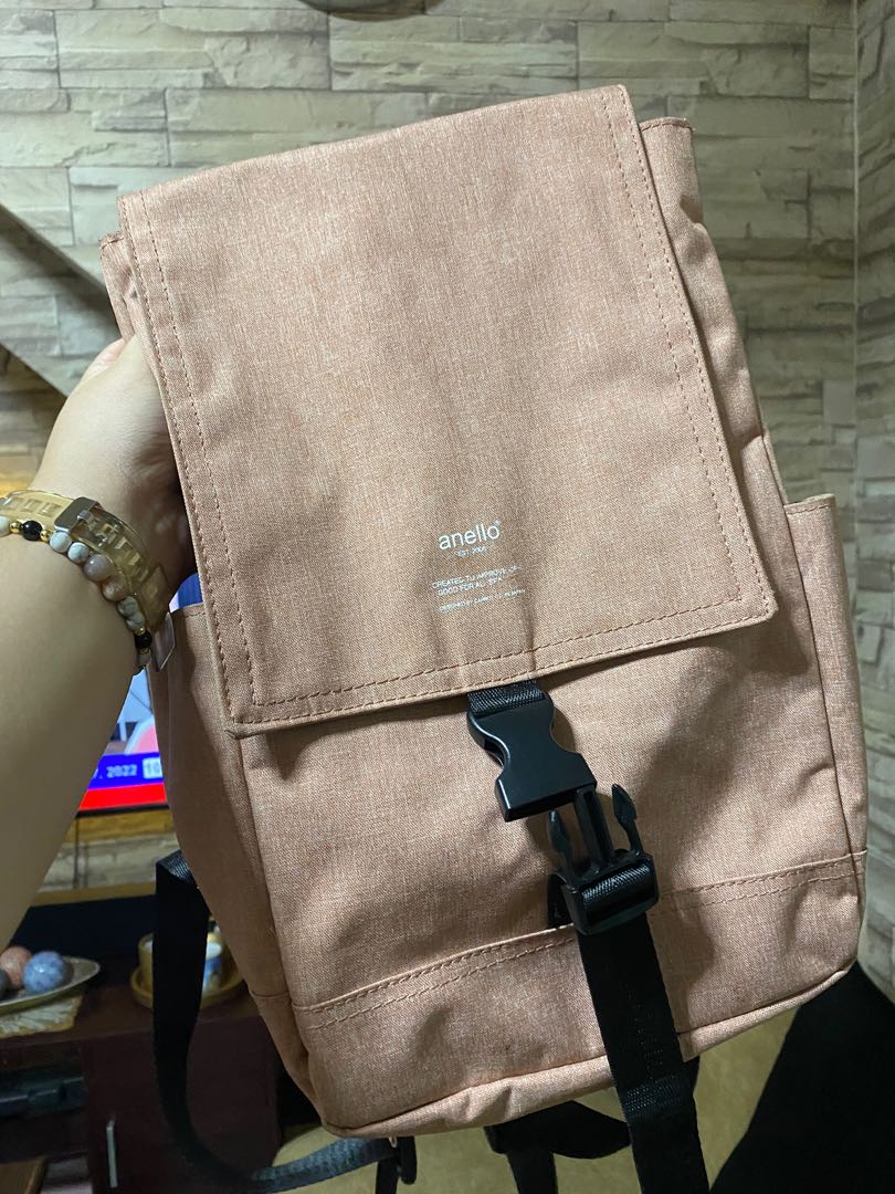 Anello shop flap backpack