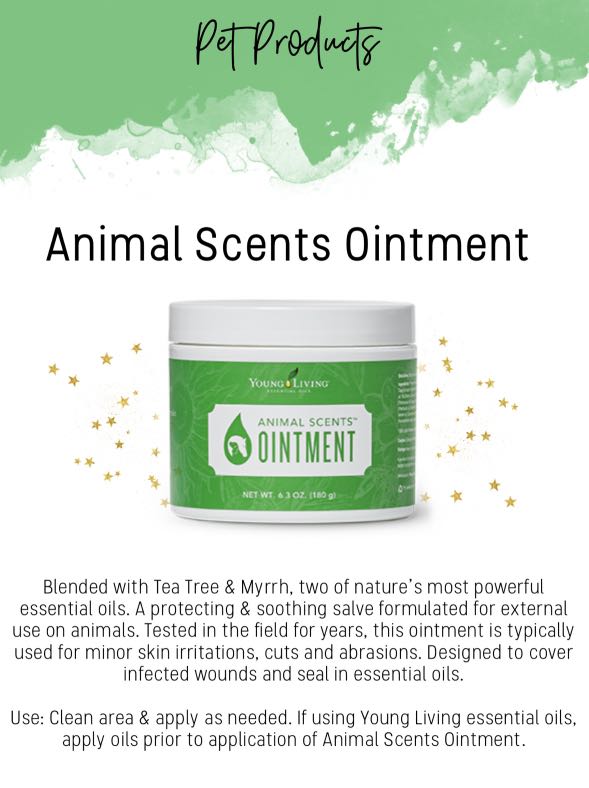 Animal Scents Ointment Young living, 寵物用品, 寵物衣服 Carousell
