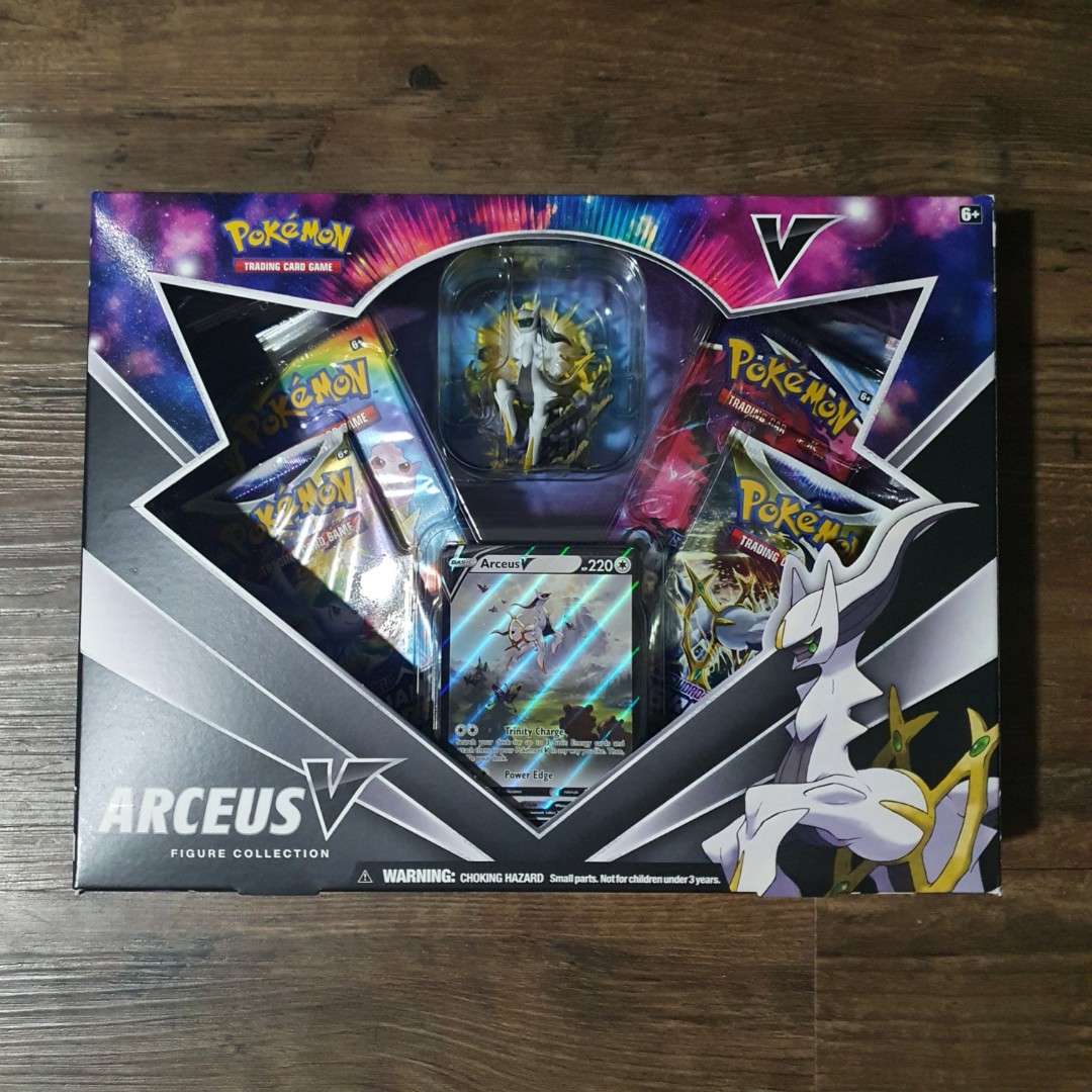 (BN) Arceus V Figure Collection Box Pokemon TCG, Hobbies & Toys, Toys