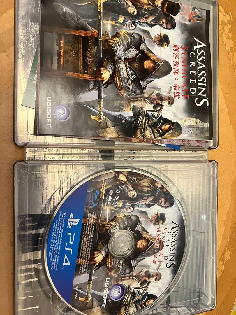 Assassin's Creed Syndicate 剌客教條梟雄PS4 鐵盒版, 電子遊戲, 電子