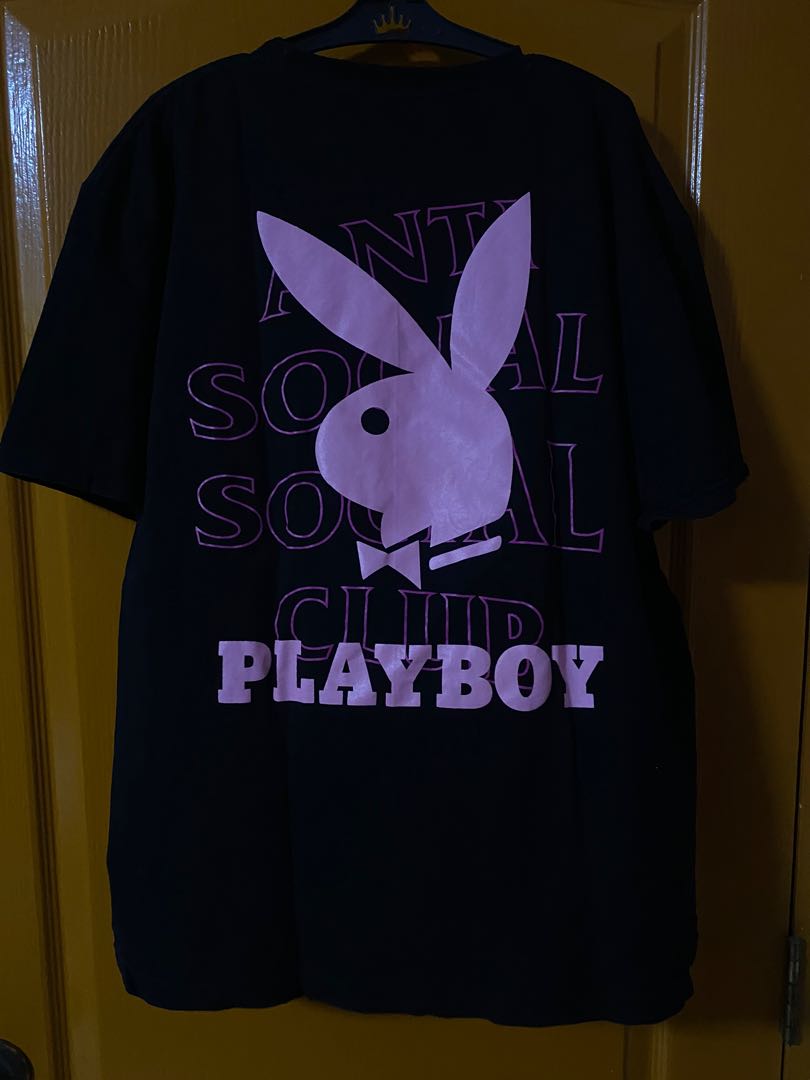ASSC x Playboy Tee, Men's Fashion, Tops 