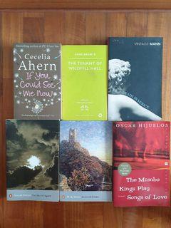 Assorted Fiction Books
