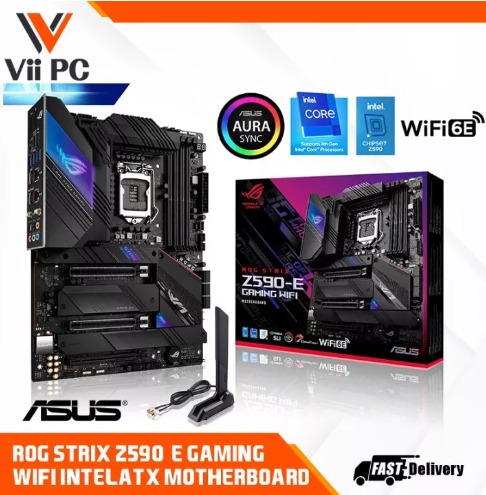 ASUS ROG STRIX Z590-E GAMING WIFI Intel Z590 LGA 1200 ATX