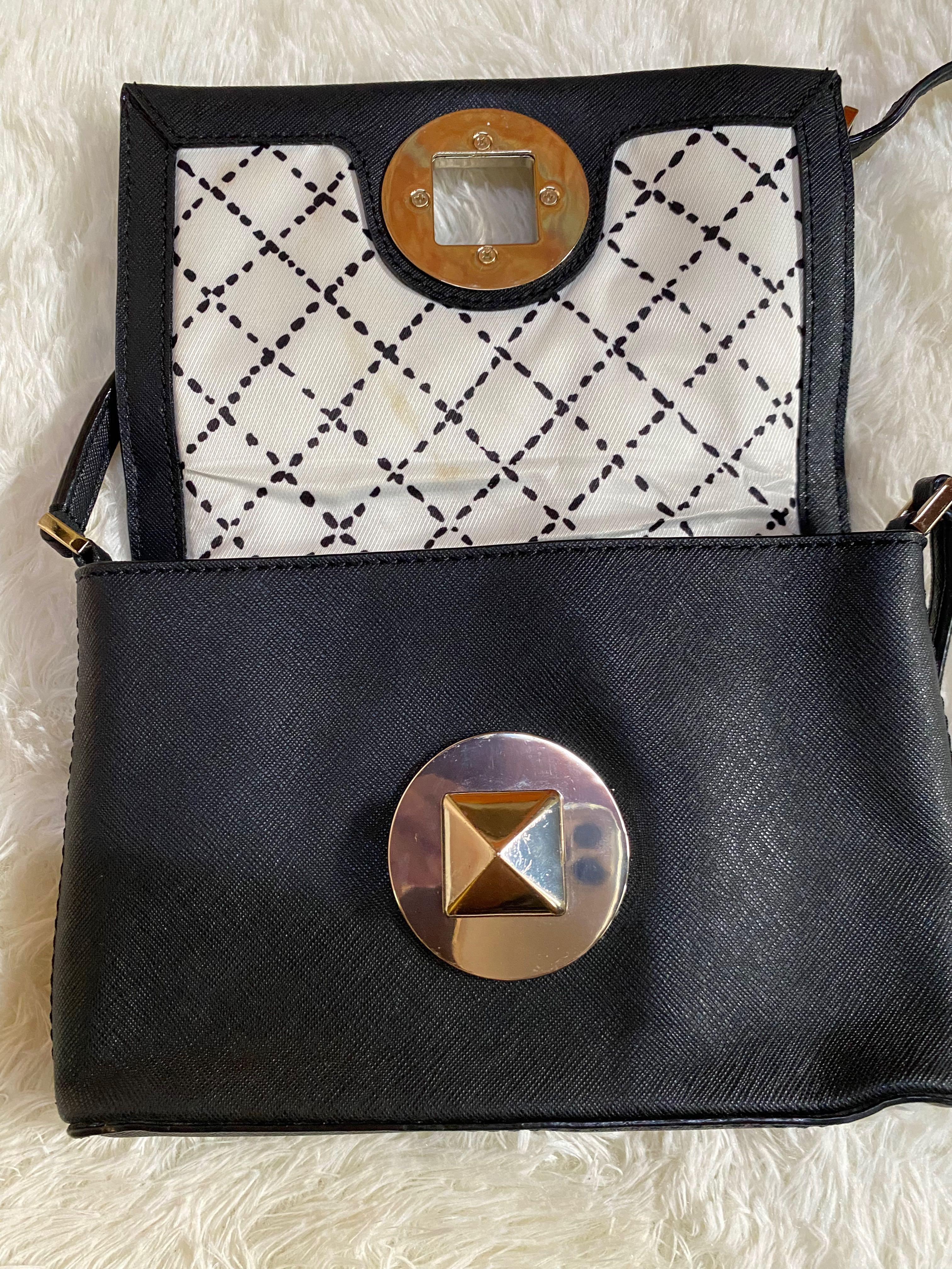 Authentic Kate Spade Newbury Turn lock bag (Category: Luxury Bags & Wallets) located in Cagayan de Oro. Submitted by riggstuffs (Listing ID 1163287440, Image 3). Description: Guaranteed Authentic Kate spade crossbody Bag Saffiano material The Exterior has no visible signs of wear, no rubs at the corners The Interior has some signs of use, but no major flaws like rips or tears of the fabric material Diamond turn lock Dimension: H 5”, L 8” Adjustab