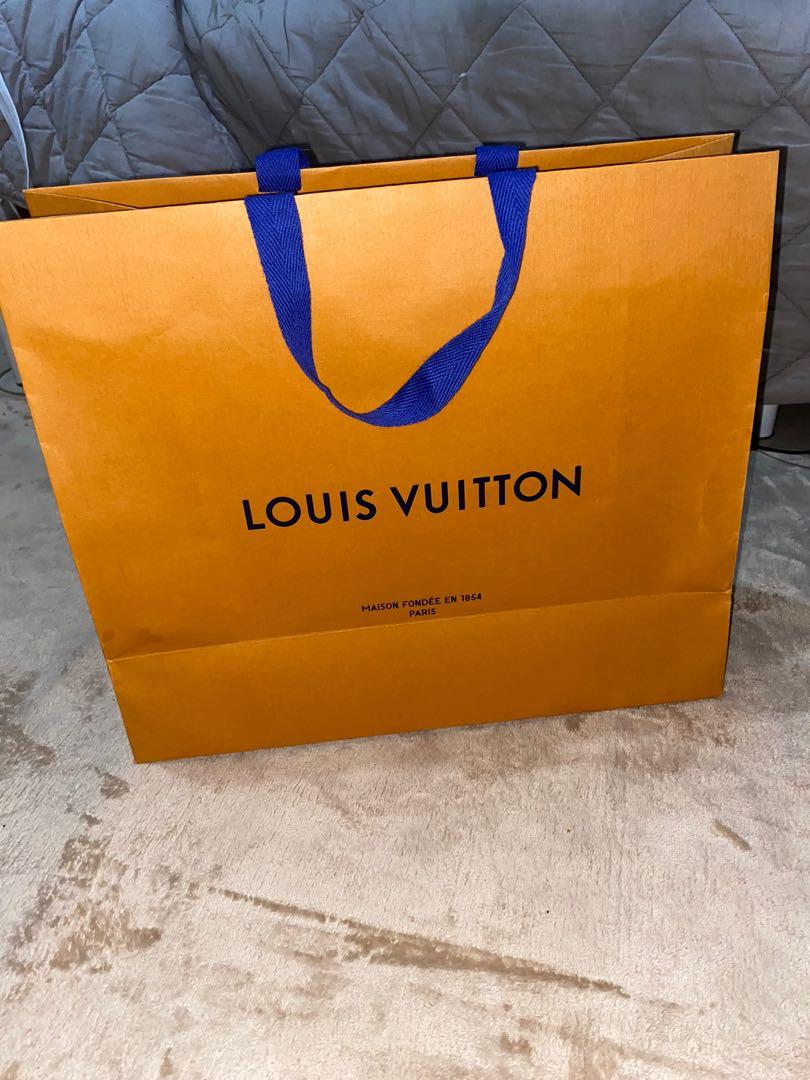 Authentic Large Louis Vuitton Paper Bag