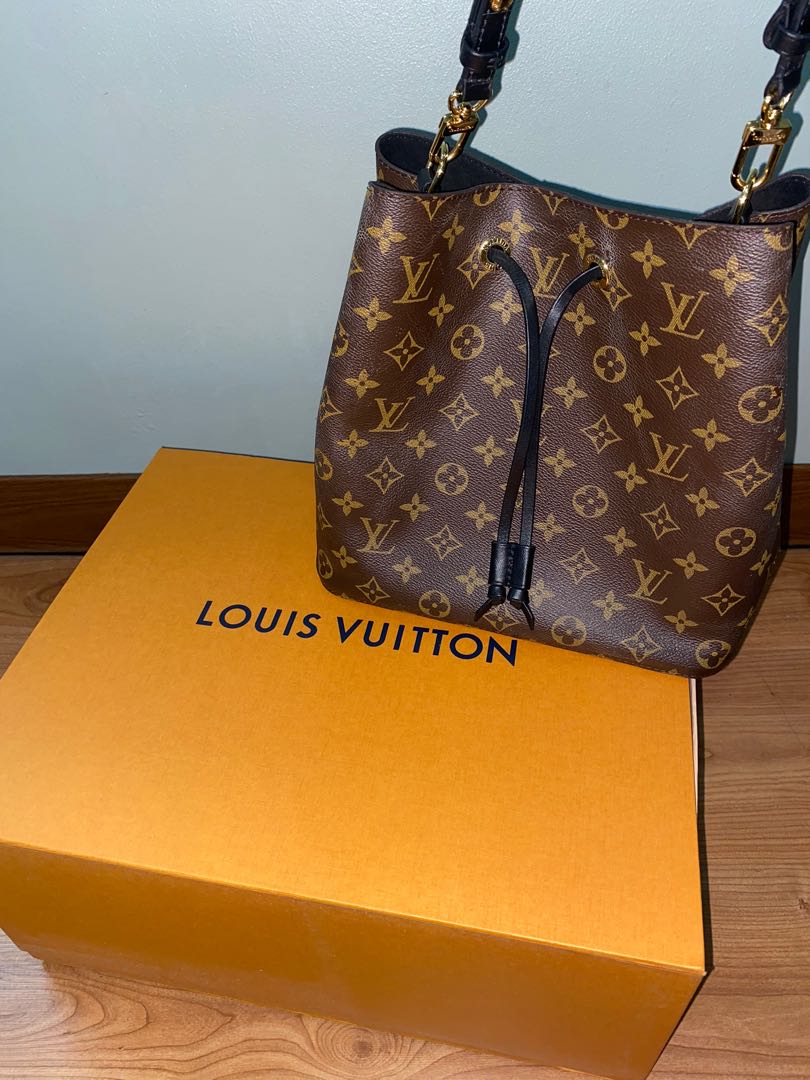 PRE-LOVED💯%AUTHENTIC LOUIS VUITTON NEO NOE MONOGRAM BUCKET BAG