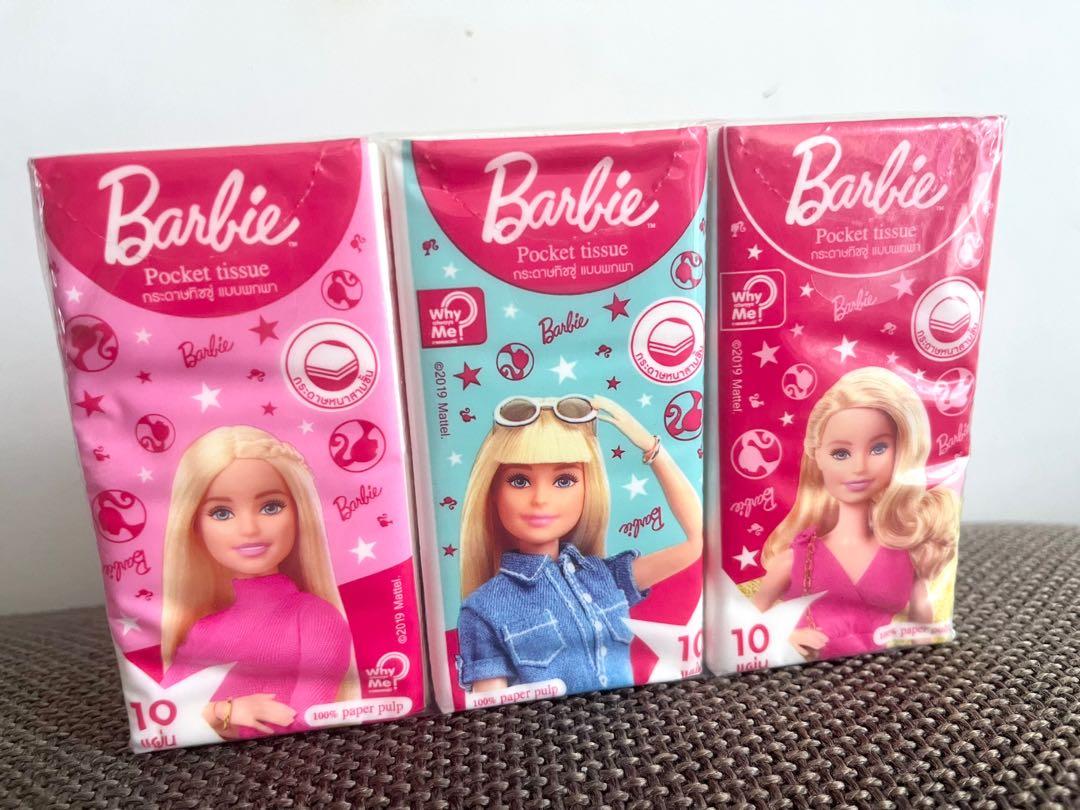 Barbie Pocket Tissue 6 packs