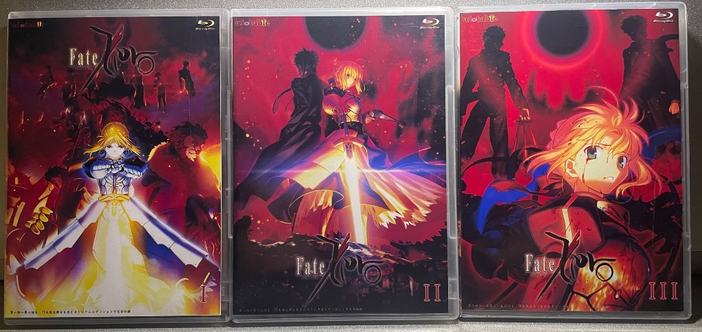 BD 中字Blu-ray Fate Zero 完全版, 9碟, 興趣及遊戲, 音樂樂器 配件, 音樂與媒體- CD 及DVD - Carousell