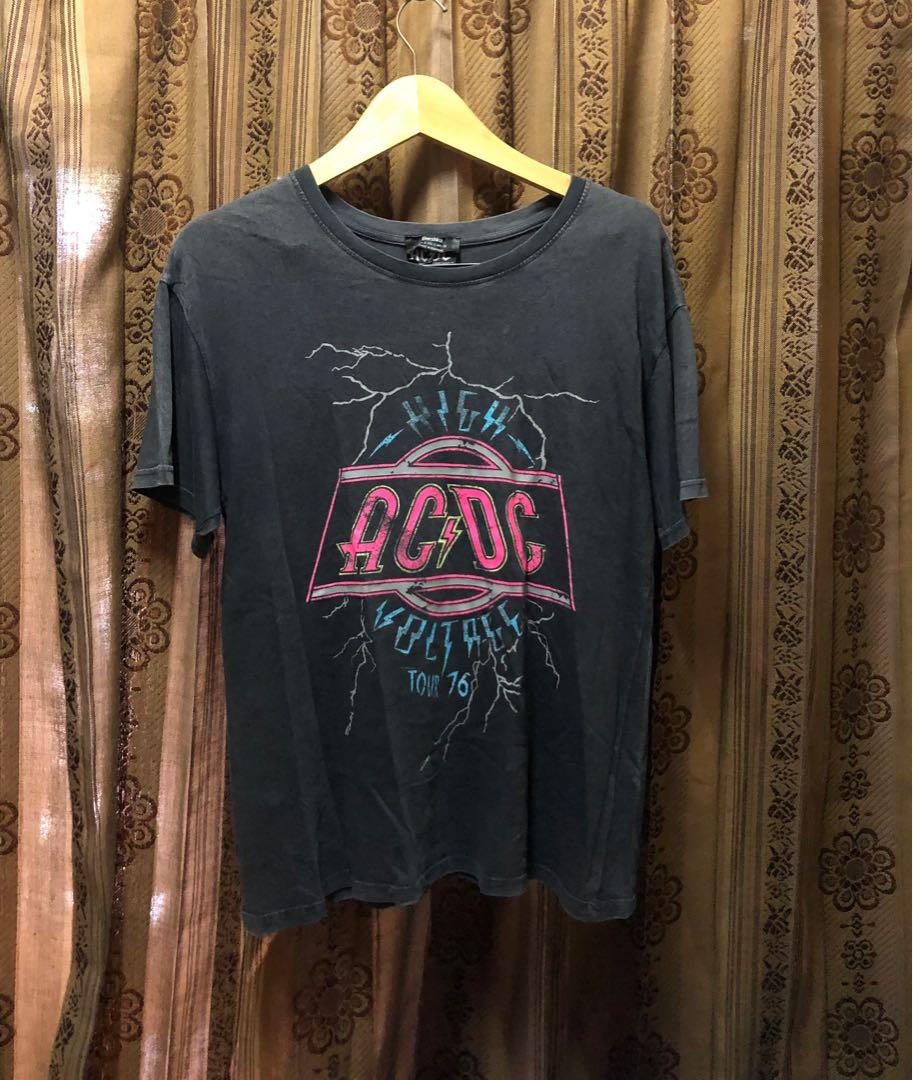 Bershka acdc best sale