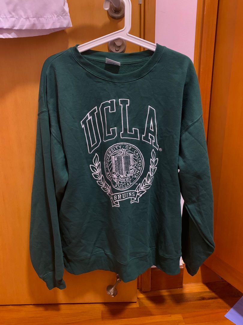 Green ucla sweatshirt outlet