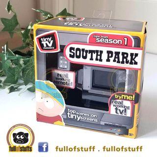 BNIP Tiny TV Classics real-working TV South Park Collectible Toy