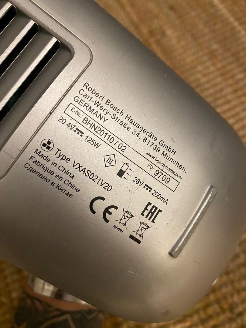 Bosch Handheld Vacuum Cleaner 125W BHN20110, TV & Home Appliances