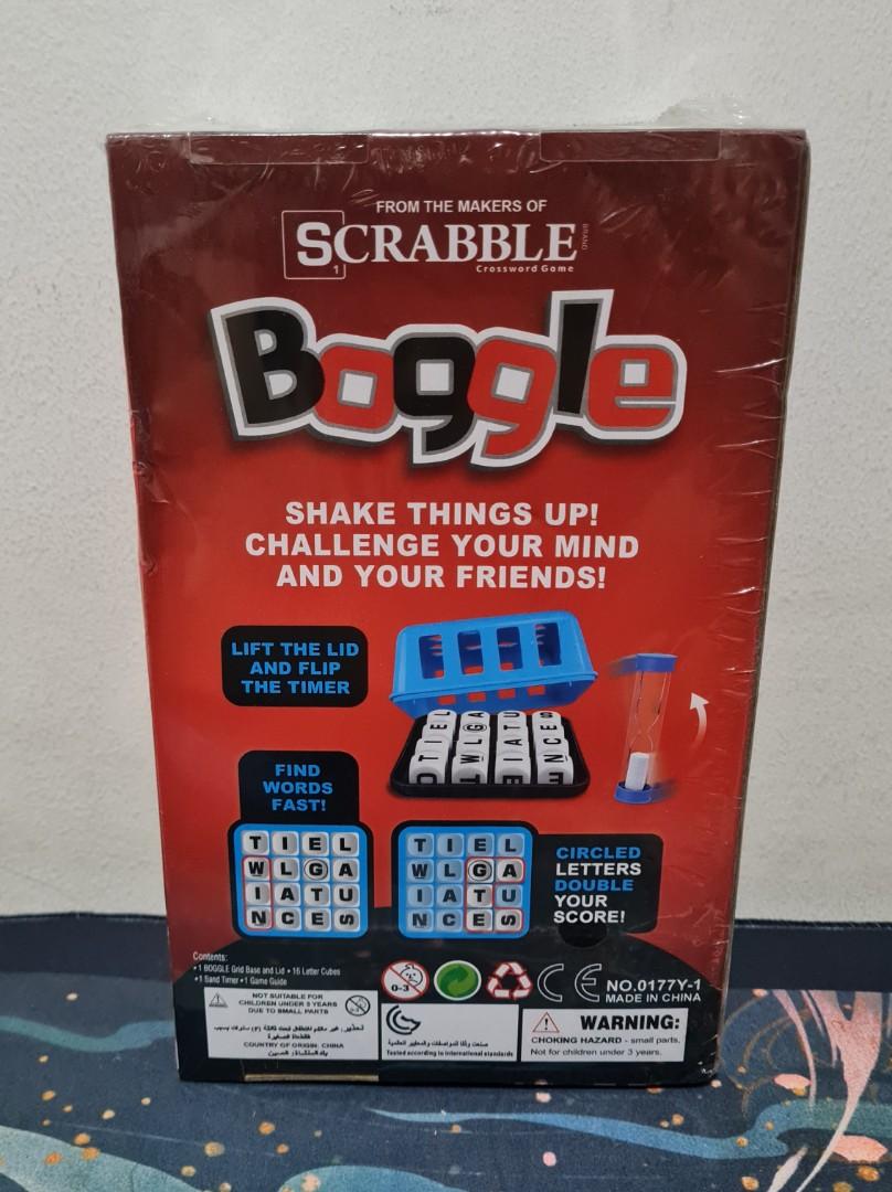 [Brand New] Hasbro Boggle The 3 Minute Word Game, Hobbies & Toys, Toys ...