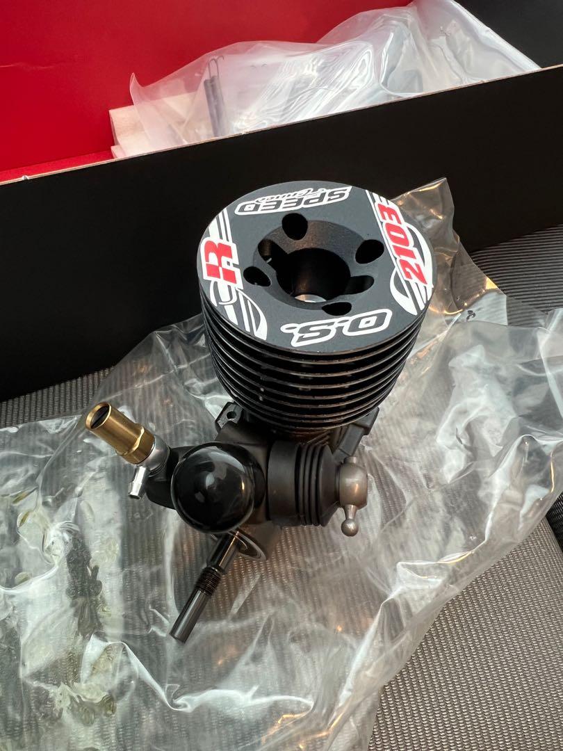 Brand New OS SPEED R2103 Onroad Nitro Engine with Pipe, Hobbies & Toys