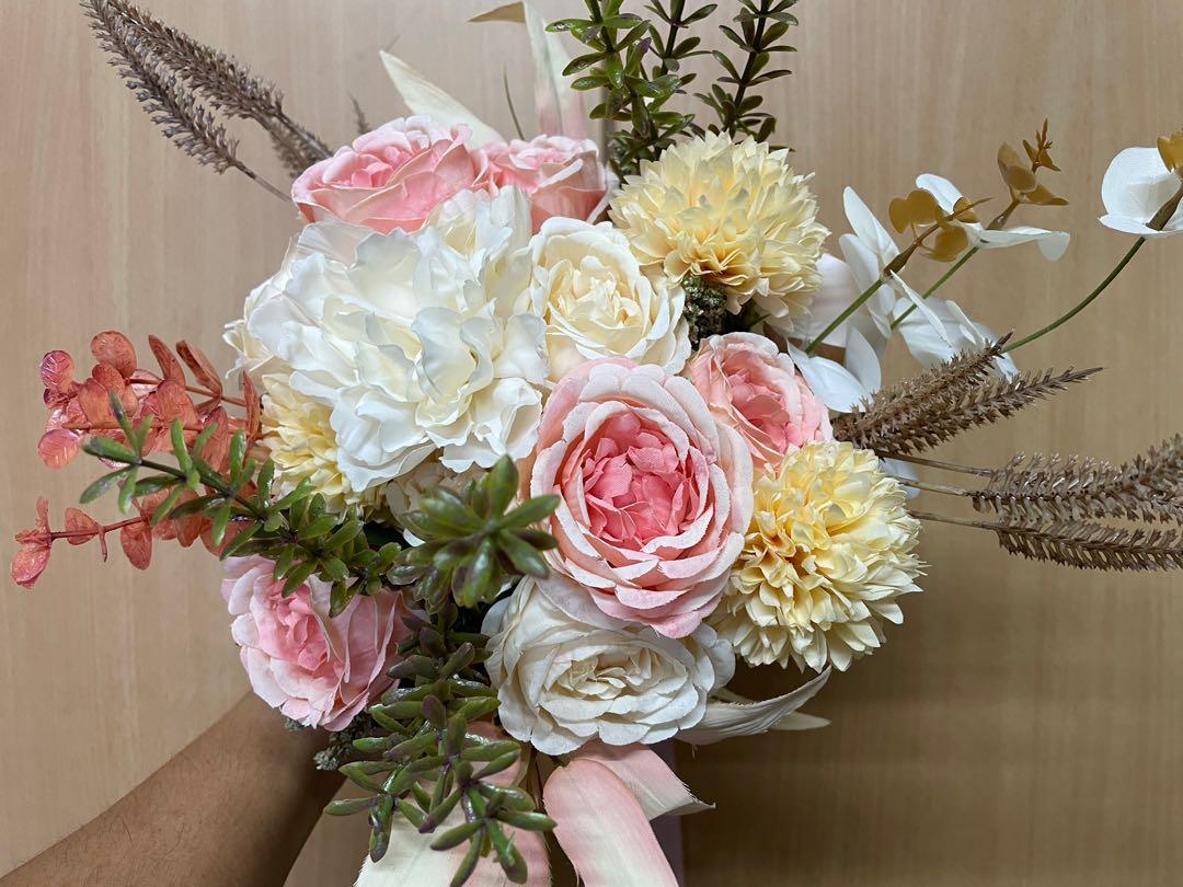 Bridal Bouquet, Hobbies & Toys, Stationery & Craft, Flowers & Bouquets