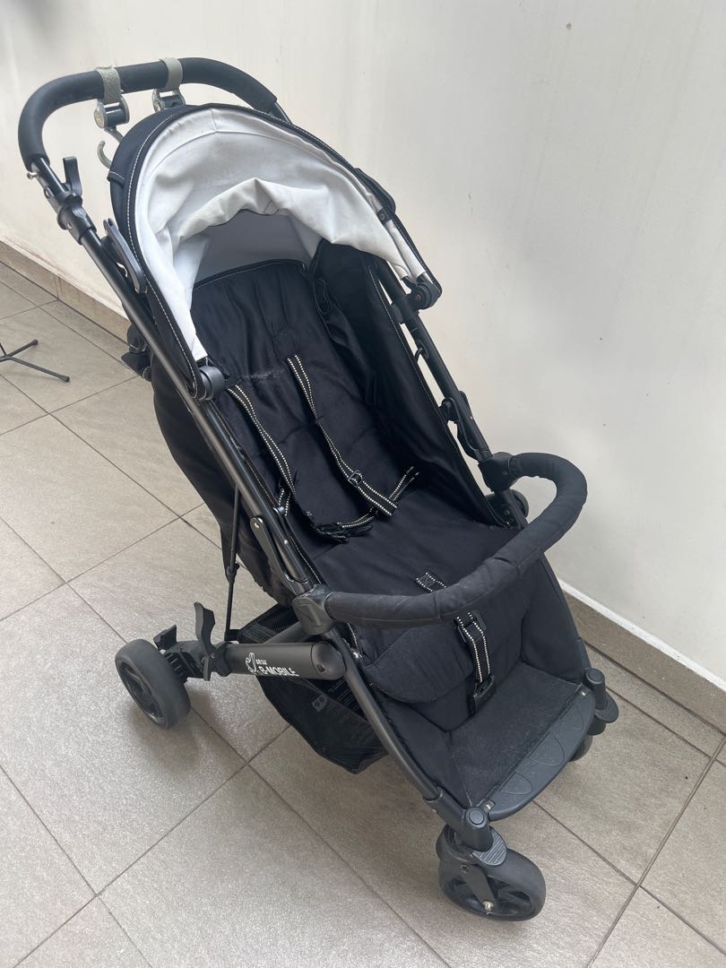 Britax b mobile stroller shop review