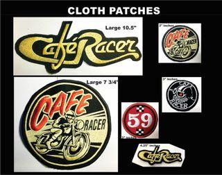 Cafe  Racer  Motorcycle Scooter   Honda Embroidered Cloth  Patch  Badge