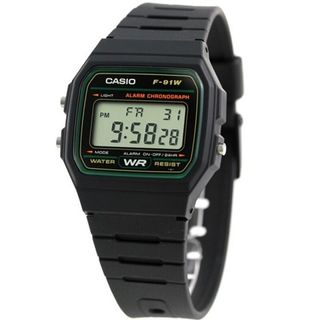 CASIO 卡西歐 CLASSIC 經典復古防水手錶F-91W-3 F9164209390978306110