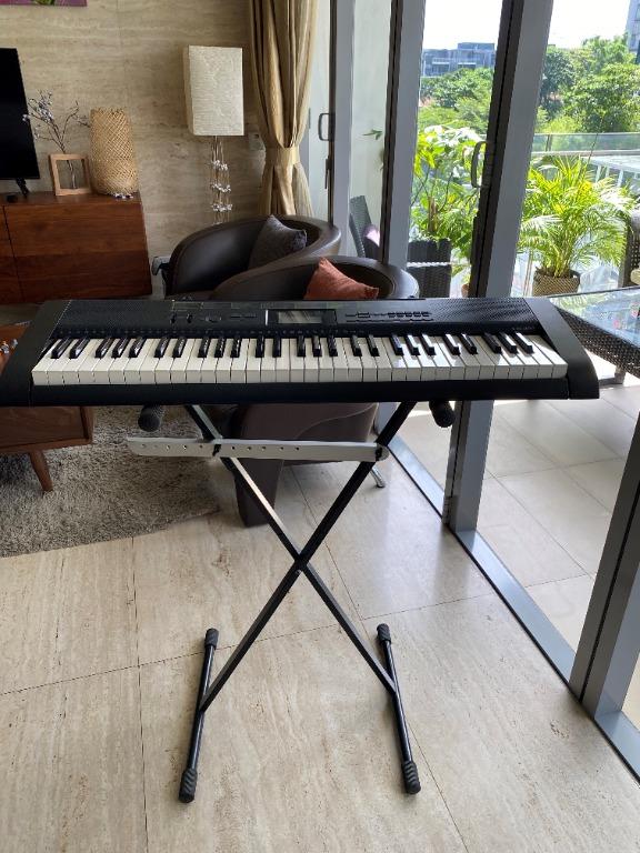 Casio CTK 1100 Keyboard and Stand Hobbies Toys Music Media