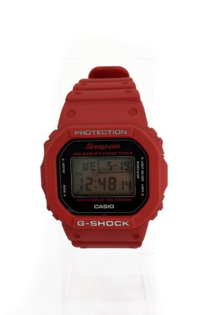 CASIO G-SHOCK DW-5600VT x SNAP ON 100th anniversary, Men's Fashion