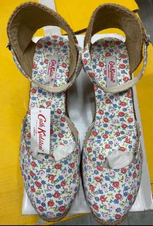 Cath Kidston flower 全新 花系 船踭 密頭 涼鞋  size 38629757750328351110