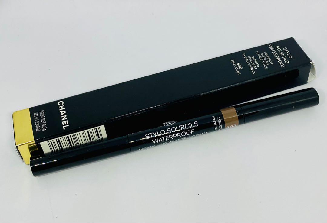 CHANEL Stylo Sourcils Waterproof Defining Longwear Eyebrow Pencil - 808  Brun Clair, Beauty & Personal Care, Face, Makeup on Carousell