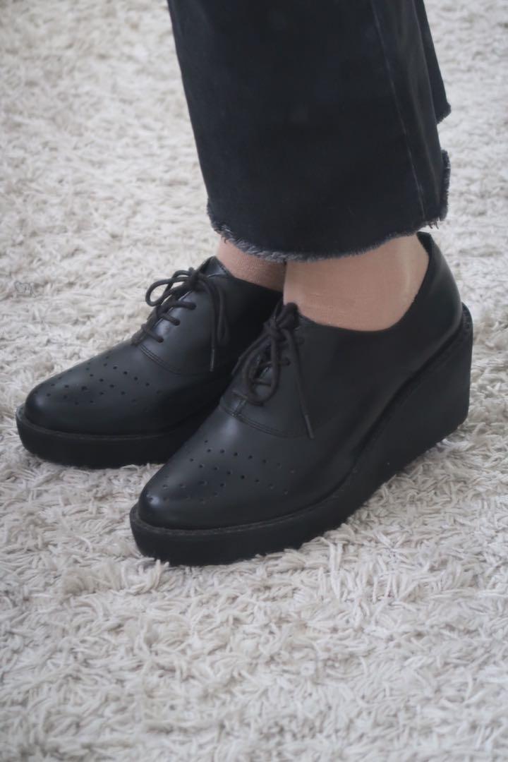 Oxford wedges sales