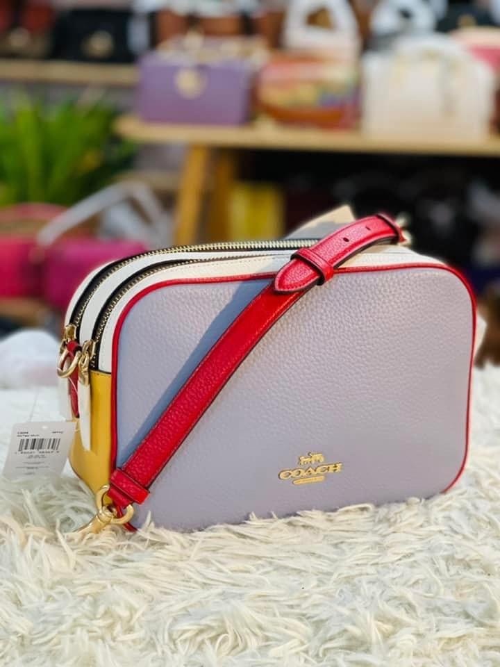Coach jes best sale crossbody in colorblock