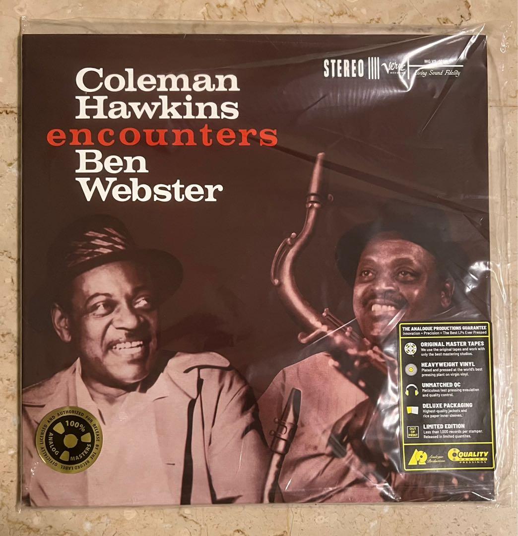 Coleman Hawkins Encounters Ben Webster Analogue Productions 2LP 45rpm
