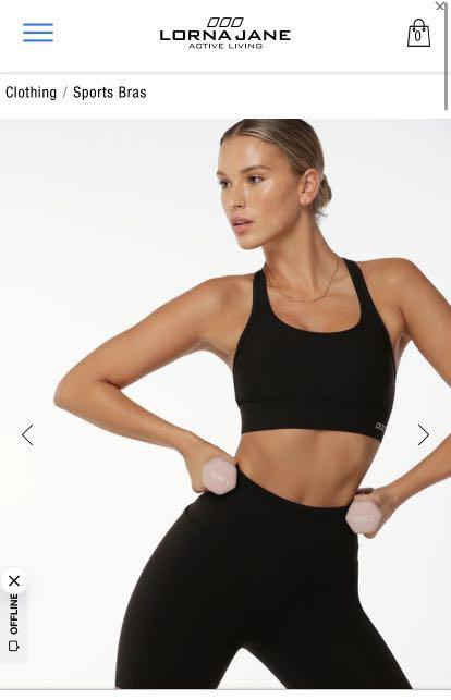 Lorna Jane Compress & Compact Sports Bra, Women's Fashion, Activewear on  Carousell