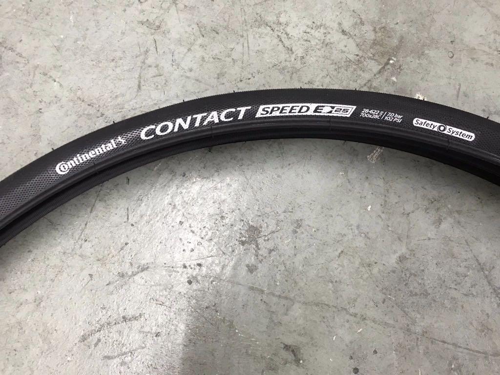 Continental contact speed 700c tyre top