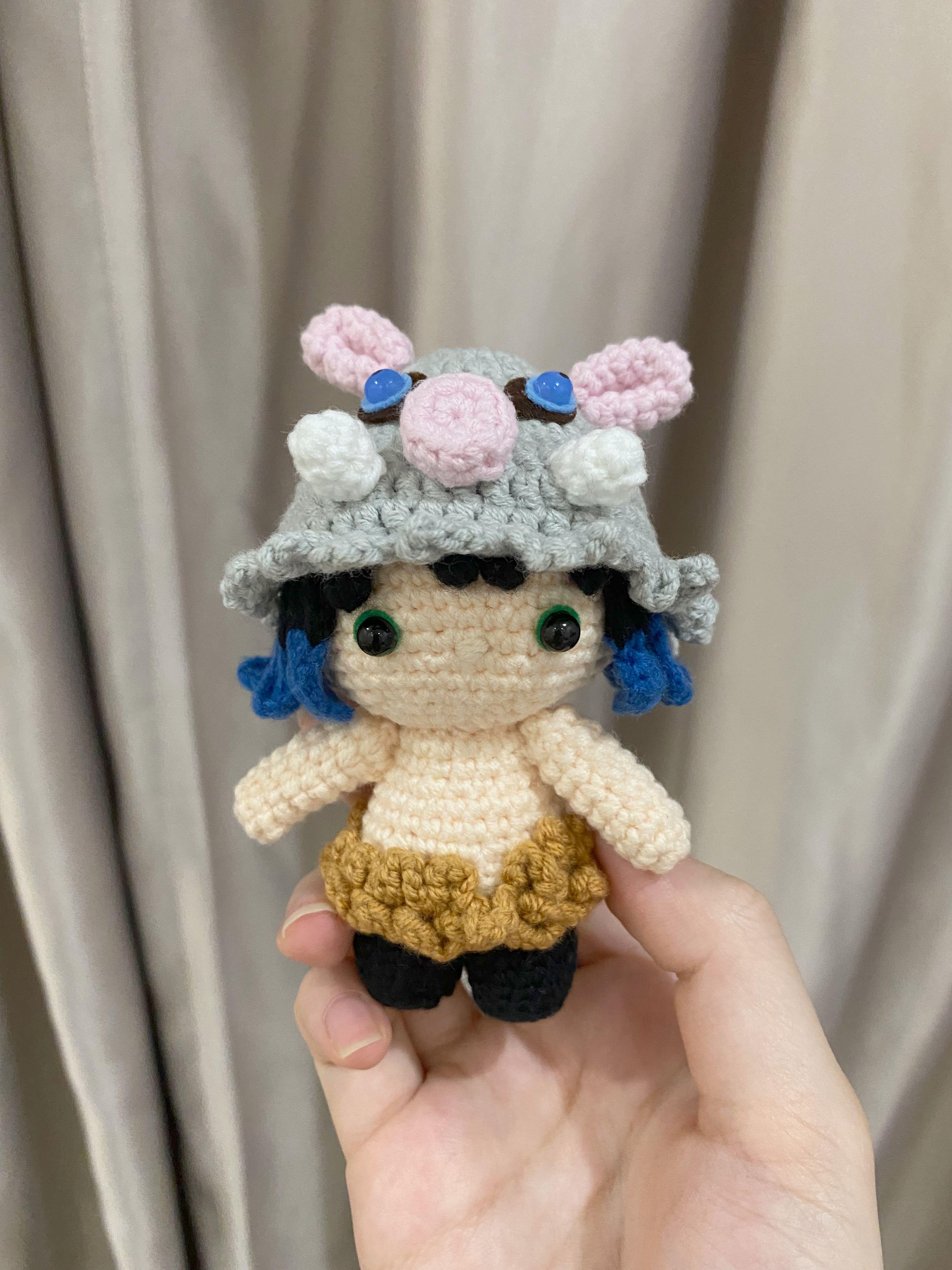 Demon Slayer Handmade Crochet ~ Inosuke 
