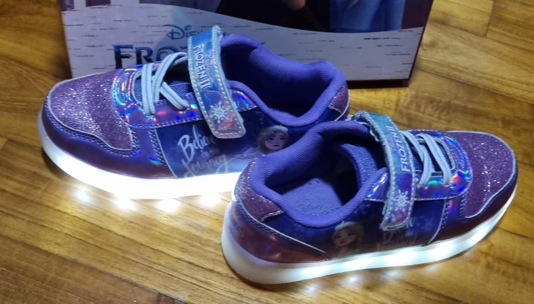 frozen 2 light up trainers