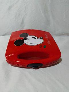Disney Mickey Mouse Sandwich & French Toast Maker New Open Box.