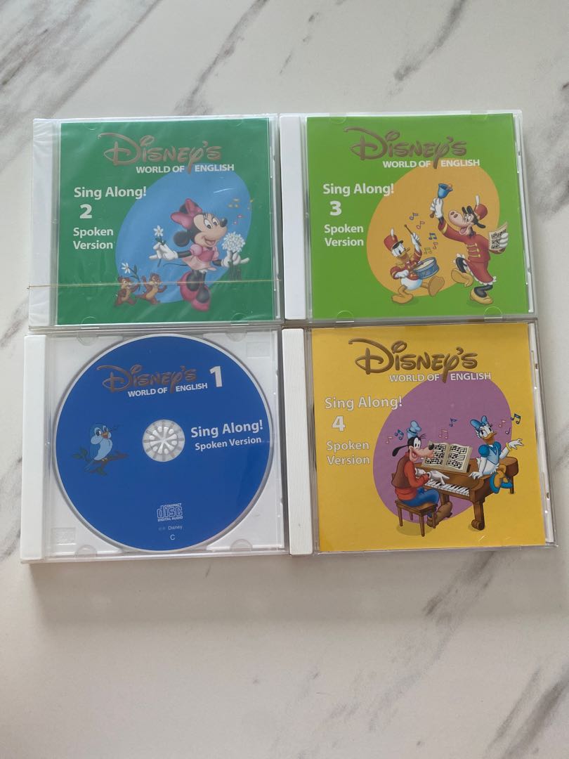 Disney's world of English CD Sing Along! DWE迪士尼英語世界