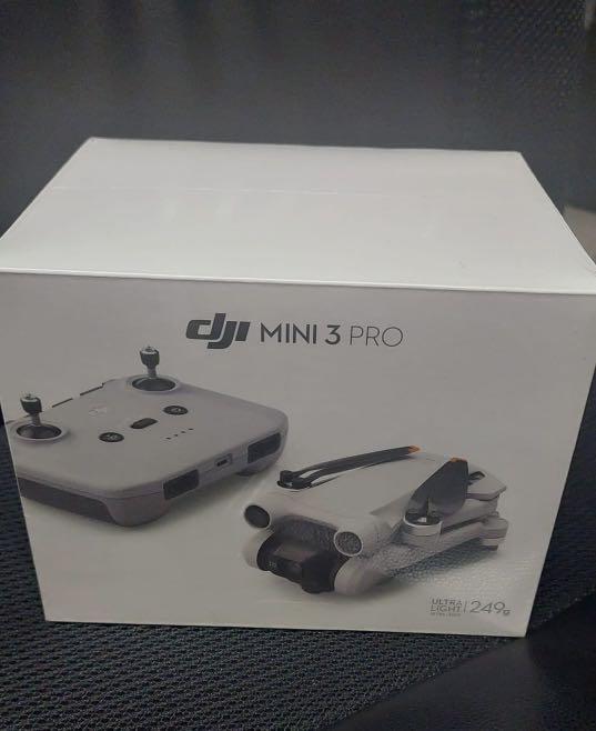 Dji Mini 3 Pro (Category: Drones) located in Pasay City. Submitted by shansey21 (Listing ID 1163240555, Image 1). Description: Dji Mini 3 Pro normal remote 42,990 1 year warranty 7 days replacement dji ph warranty.