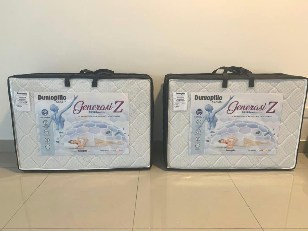 DUNLOPILLO Generasi Z Foldable Mattress, Furniture & Home Living