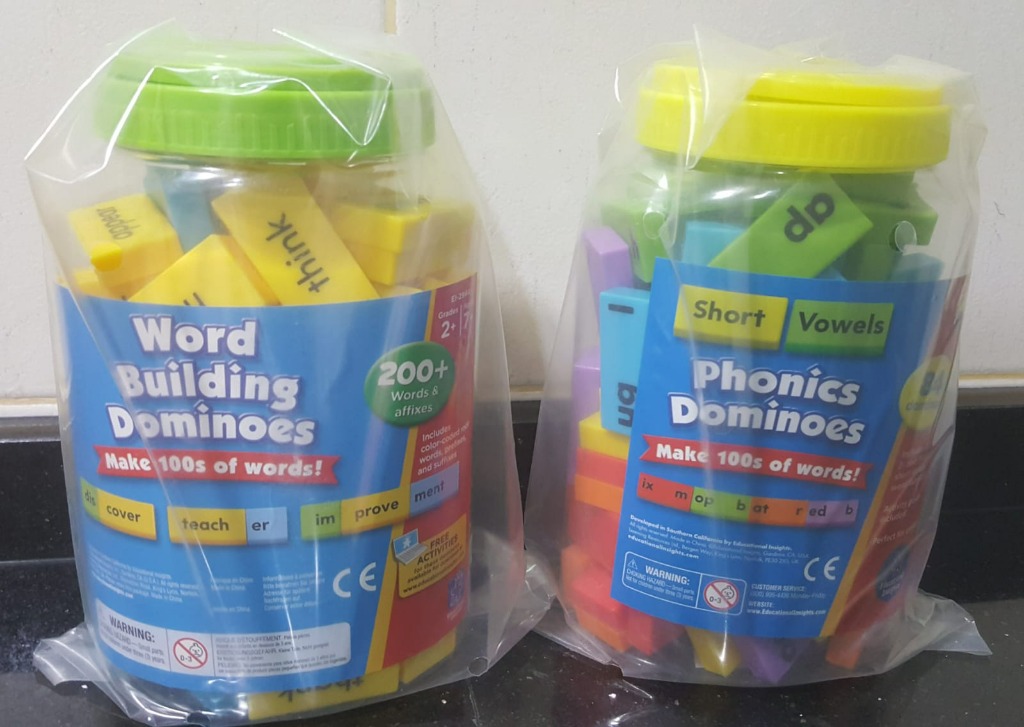 Educational Insights Dominoes Games (Authentic)!, Hobbies & Toys, Toys ...