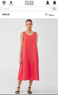 Eil**n fisher scroop neck dress