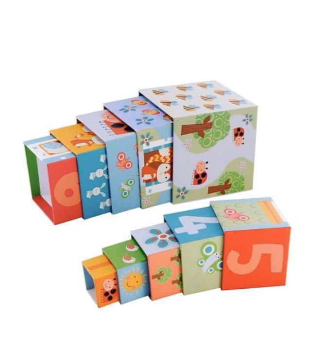 ELC Stacking & Nesting Cubes, Hobbies & Toys, Toys & Games on Carousell